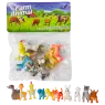 ANIMALES DE GOMA X10PCS