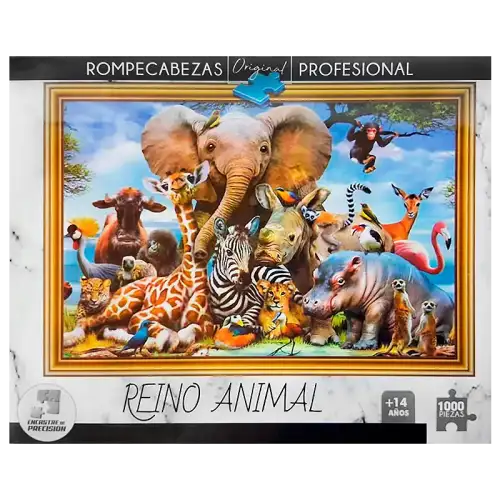 PUZZLE X 1000 REINO ANIMAL