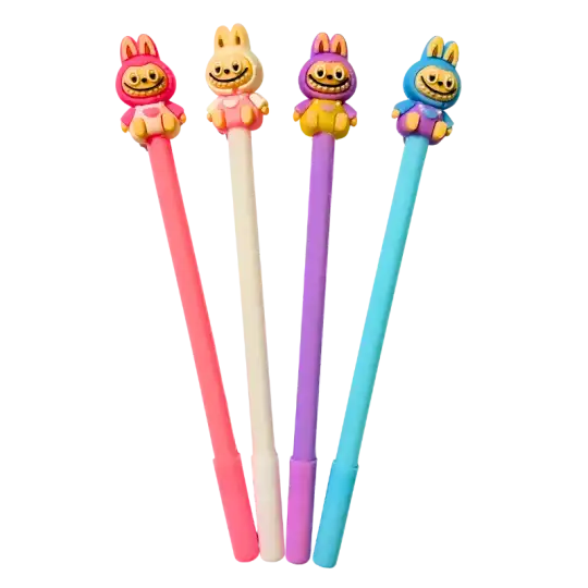 BOLIGRAFO PUNTA AGUJA LABUBU X12