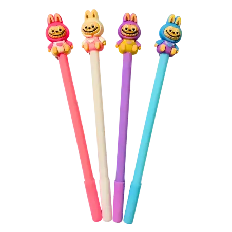 BOLIGRAFO PUNTA AGUJA LABUBU X12