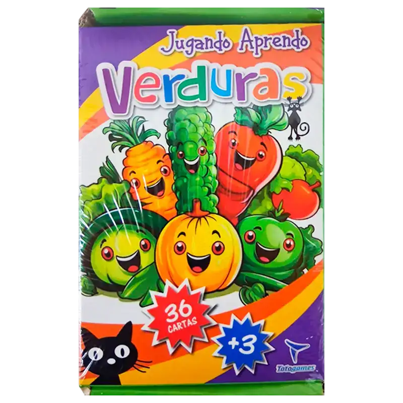 VERDURAS JUGANDO APRENDO