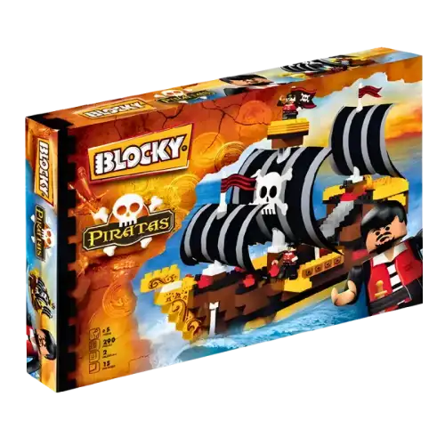 BLOCKY BARCO PIRATA 290PZAS
