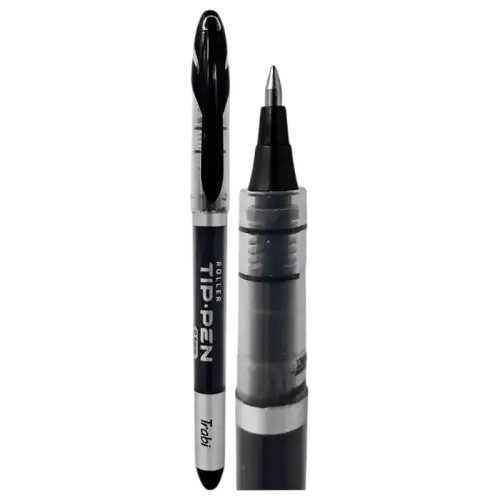 ROLLER TIP PEN X1 NEGRO TRABI