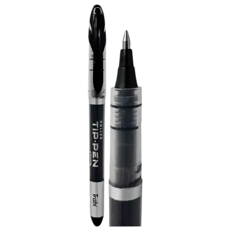 ROLLER TIP PEN X1 NEGRO TRABI