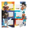 ETIQUETAS DRAGON BALL