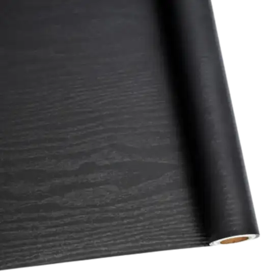 CONTAC SELF MADERA NEGRO 45X5MTS
