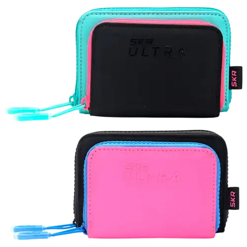 BILLETERA RIADA CON BOLSILLO