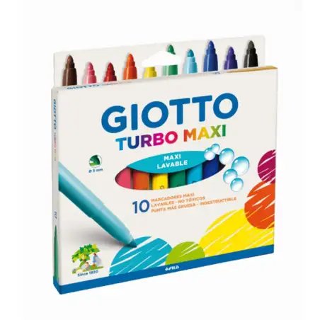 MARCADORES TURBO MAXI X10 GIOTTO