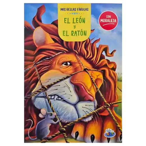 FABULA EL LEON Y EL RATON