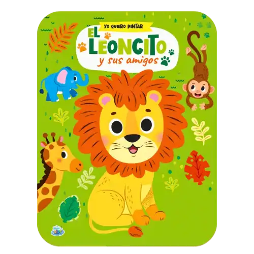 EL LEONCITO PINTANDO