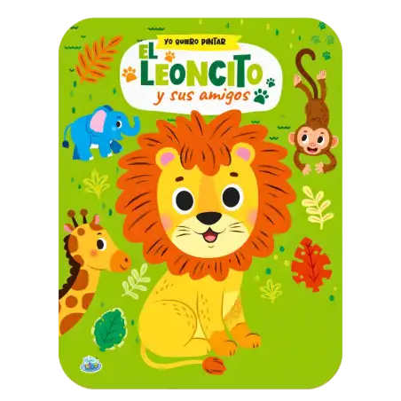 EL LEONCITO PINTANDO