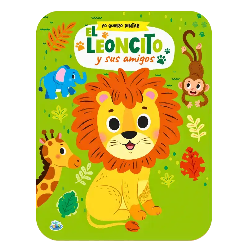 EL LEONCITO PINTANDO