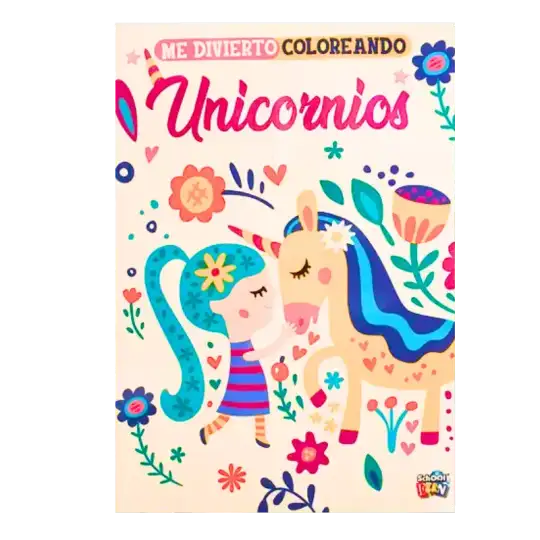 DIVIERTO COLOREANDO UNICORNIO