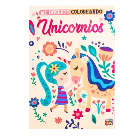 DIVIERTO COLOREANDO UNICORNIO