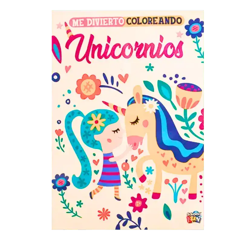 DIVIERTO COLOREANDO UNICORNIO