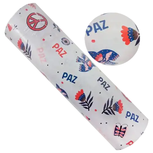 BOBINA 40CMX100MTS PAZ AMOR