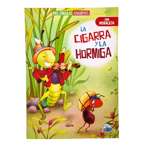 FABULA LA CIGARRA Y LA HORMIGA
