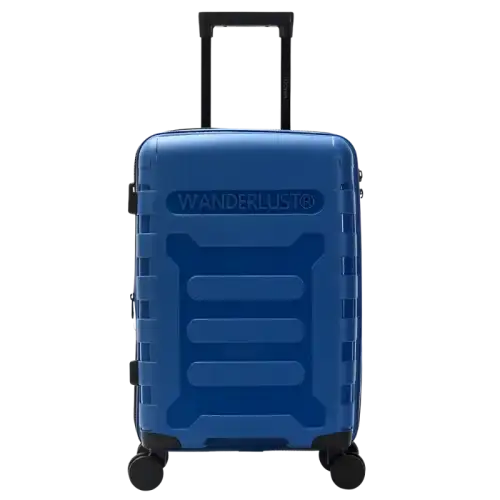 VALIJA WANDERLUST AZUL 20 DOBLE RUEDA EXP.