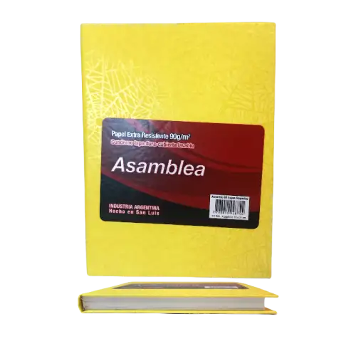 CUADERNO ASAMBLEA 16X21 98HJS RAYADAS ARANIA AMARI