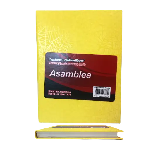 CUADERNO ASAMBLEA 16X21 98HJS RAYADAS ARANIA AMARI