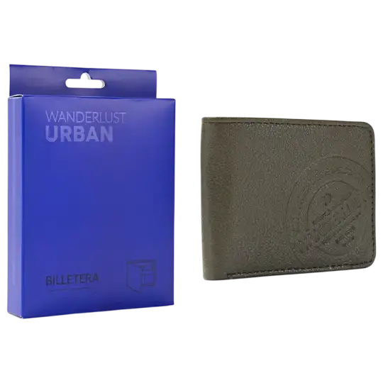 BILLETERA LOGO CIRCULO VERDE MILITAR