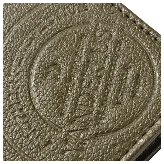 BILLETERA LOGO CIRCULO VERDE MILITAR