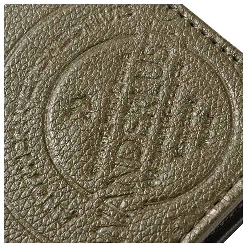 BILLETERA LOGO CIRCULO VERDE MILITAR