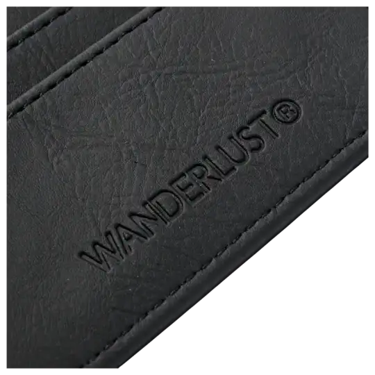 BILLETERA PICADO CIRCULOS NEGRO