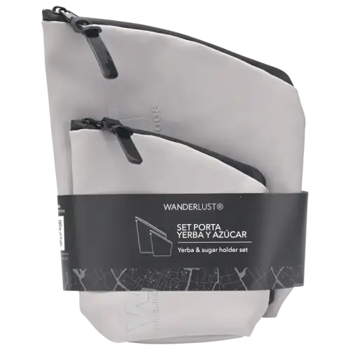 SET PORTA YERBA Y AZUCAR GRIS