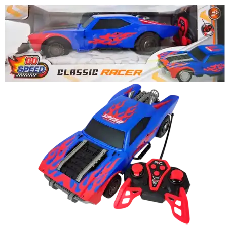 SUPER AUTO DE CARRERA BICOLOR RC