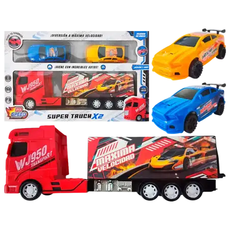 SET CAMION Y AUTOS A FRICCION
