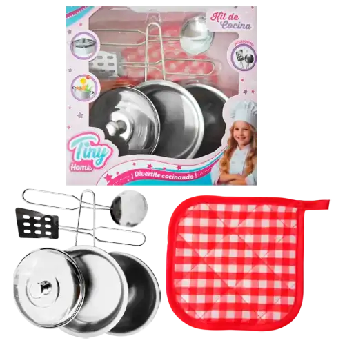 SET COCINA TINY HOME 6PZAS