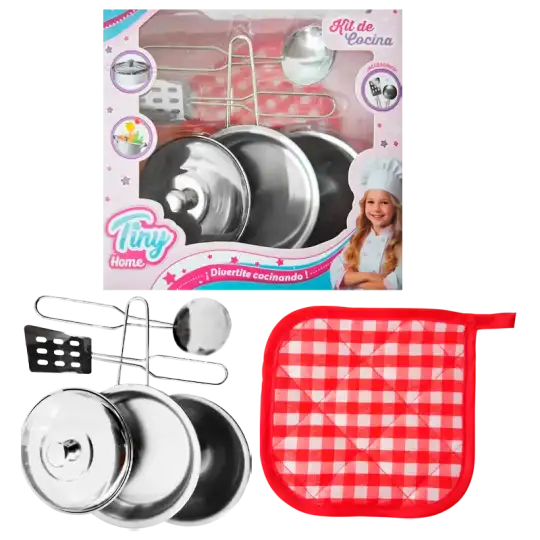 SET COCINA TINY HOME 6PZAS