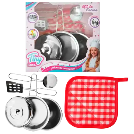 SET COCINA TINY HOME 6PZAS
