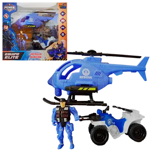 SUPER SET DE POLICIA