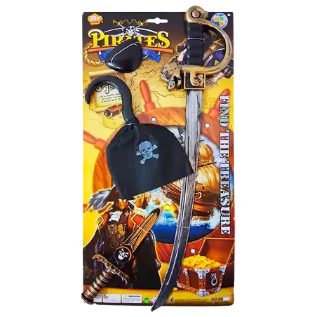 CONJUNTO DE PIRATA BLISTER