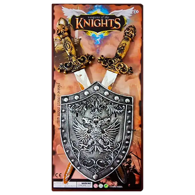ESPADA Y ESCUDO BLISTER