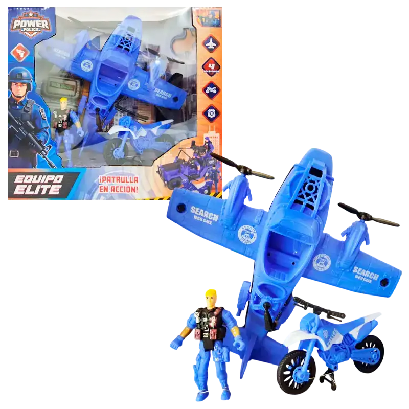 SUPER SET DE POLICIA