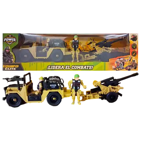 SUPER SET MILITAR CON JEEP Y MOTO