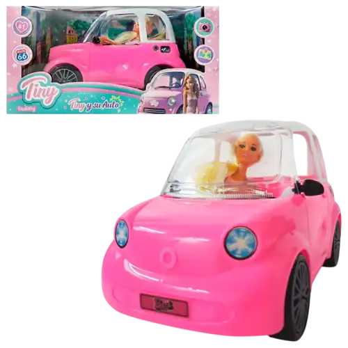 MUNIECA TINY Y SU AUTO