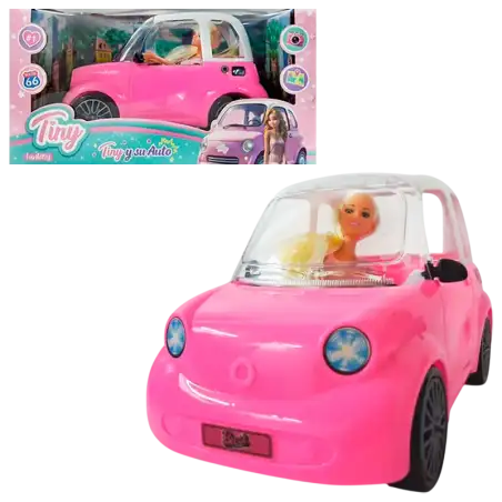 MUNIECA TINY Y SU AUTO