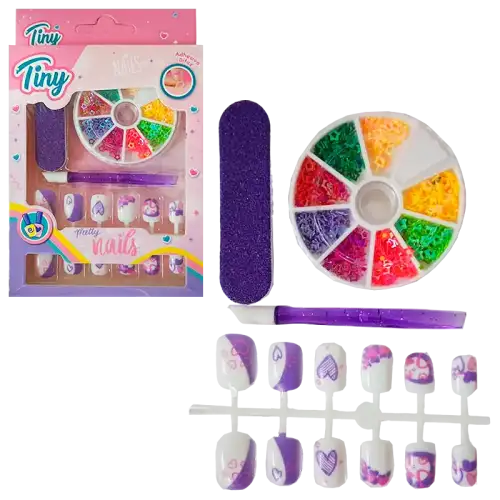 SET DE UNIAS TINY FASHION