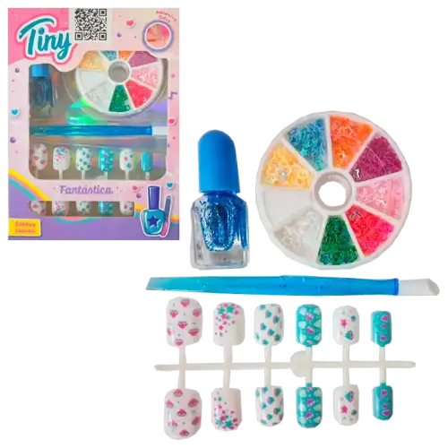 SET DE UNIAS TINY FASHION