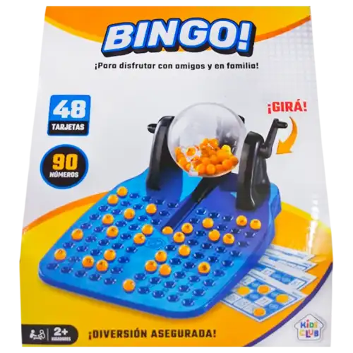 JUEGO DE BINGO CAJA
