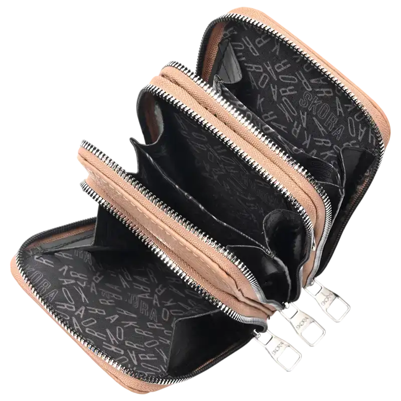 BANDOLERA PORTA CELULAR CON BOLSA TELA MODAX