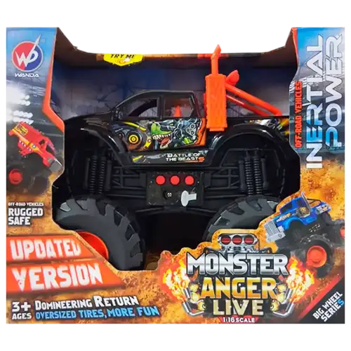 JEEP MONSTER EN CAJA VISOR