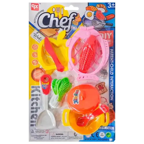 JUEGO DE COCINA C/9 ACC