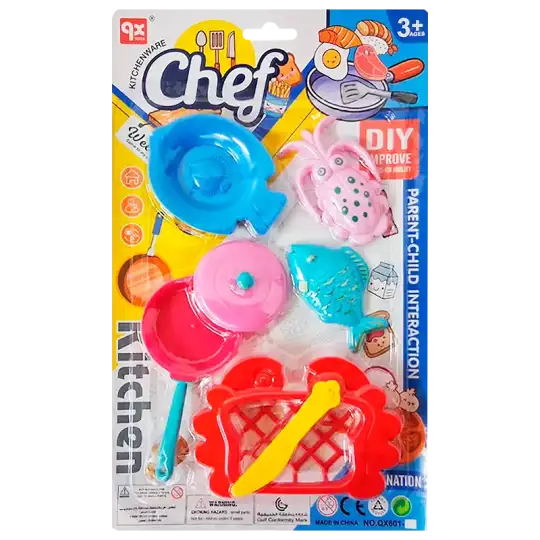 JUEGO DE COCINA  6 PCS
