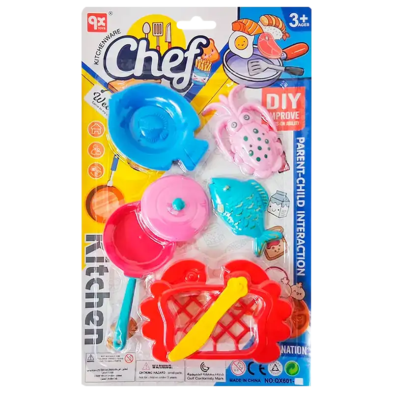 JUEGO DE COCINA  6 PCS