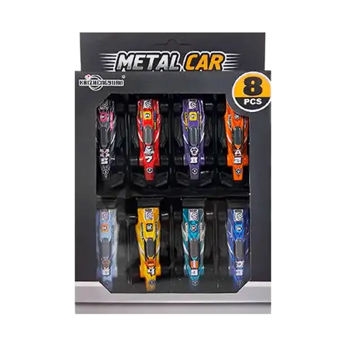 F1 METAL EN CAJA WB X8